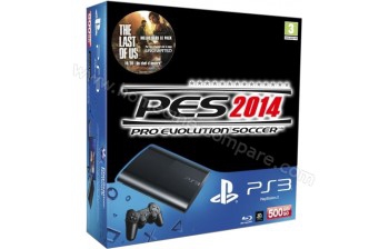 Console Playstation 3 Ultra Slim (500 Go) et PES 2014 - Playstation 3
