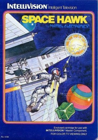 Space Hawk en boîte  - Mattel Intellivision