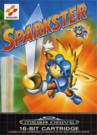 Sparkster en boîte - Megadrive