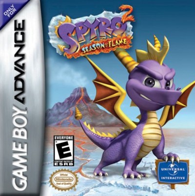 Spyro 2 : Season of Flame (Import USA) - Game Boy Advance