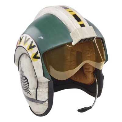 Casque électronique Star Wars Episode IV Black Series Wedge Antilles Battle Simulation Helmet - Répliques
