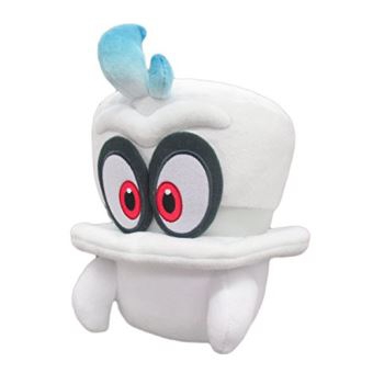 Peluche Cappy Blanc - Super Mario Odyssey - Peluche