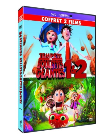 Tempête de Boulettes Géantes 1 & 2 - DVD