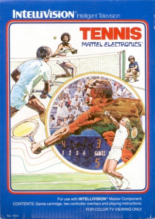 Tennis - Mattel Intellivision