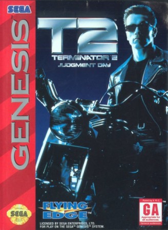 Terminator 2 : Judgment Day (import USA) en boîte  - Megadrive