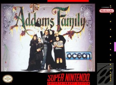 The Addams Family (import USA) en boîte  - Super Nintendo