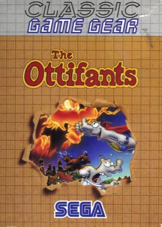 The Ottifants Classic en boîte  - Game Gear