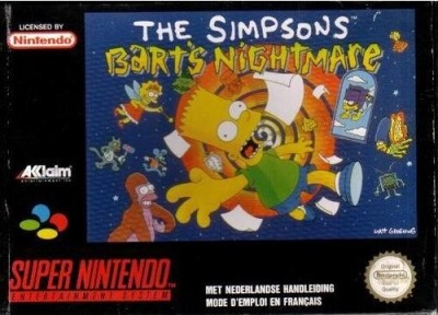 The Simpsons : Bart's Nightmare - Super Nintendo