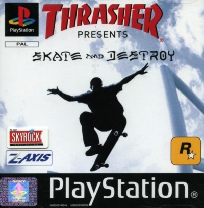 Thrasher skate and destroy - Playstation One