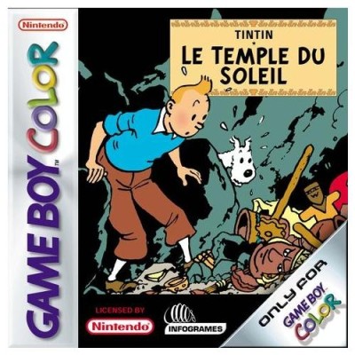 Tintin et le temple du soleil color - Game Boy