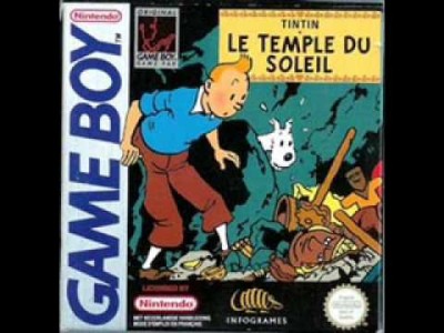 Tintin et le Temple du Soleil en boîte - Game Boy