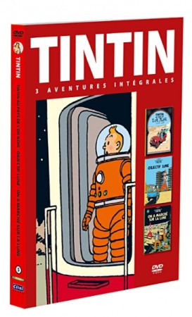 Tintin au Pays de l'Or Noir - Objectif Lune - On a marché sur la Lune - DVD