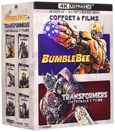 Transformers L'intégrale 5 Films et Bumblebee 4K - BluRay