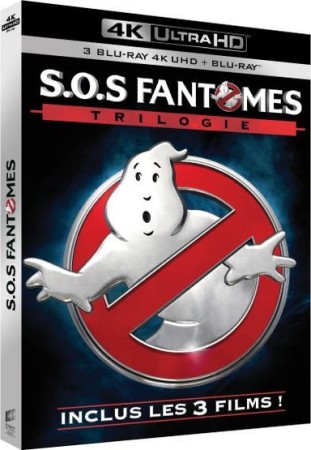 SOS Fantômes Trilogie 4K - BluRay