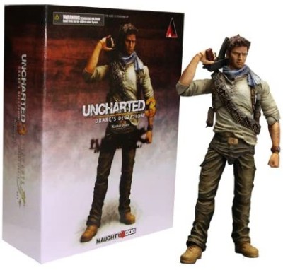 Figurine Nathan Drake - Uncharted 3 Play Arts Kai - Figurine