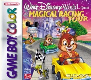 Walt disney world quest magical racing tour - Game Boy