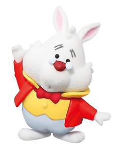 Figurine White Rabbit - Disney Character Cutte! Fluffy Puffy - Alice in Wonderland - Figurine