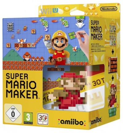 Super Mario Maker avec Amiibo 'Super Mario Bros' - Édition limitée - Wii U