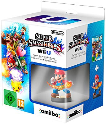 Super Smash Bros. for Wii U + Amiibo Mario en boîte sous blister - Wii U
