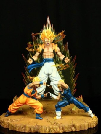 Diorama The Fusion Gogeta - Dragon Ball Super Saiyan - Figurine