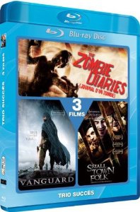 Zombie Diaries + Vanguard + Small Town Folk - BluRay