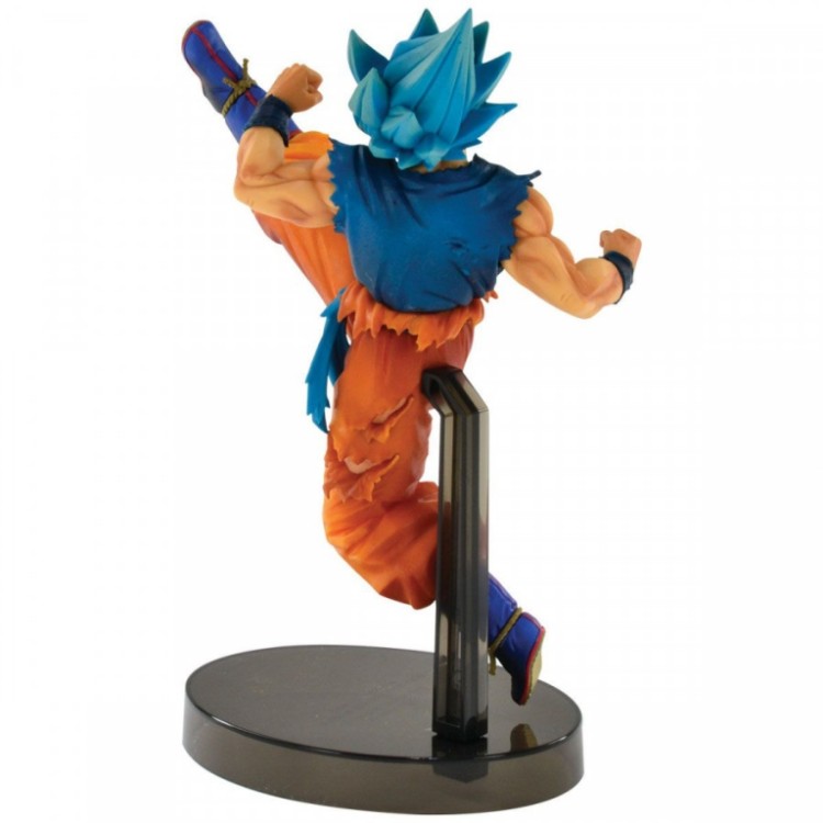 banpresto dragon ball super z battle figure son goku blue 2