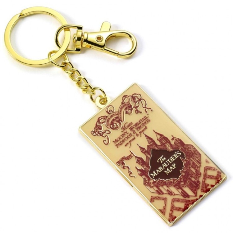 carat shop the 218218 harry potter carte du maraudeur porte cles