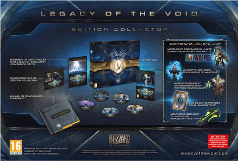 COLLECTOR STARCRAFT LEGACY OF THE VOID