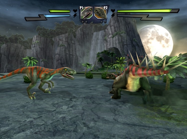 combats de geants dino 3ds screen2