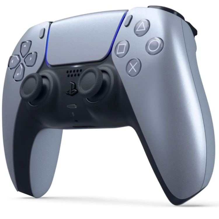 Manette sans fil PS5 DualSense sterling silver v2
