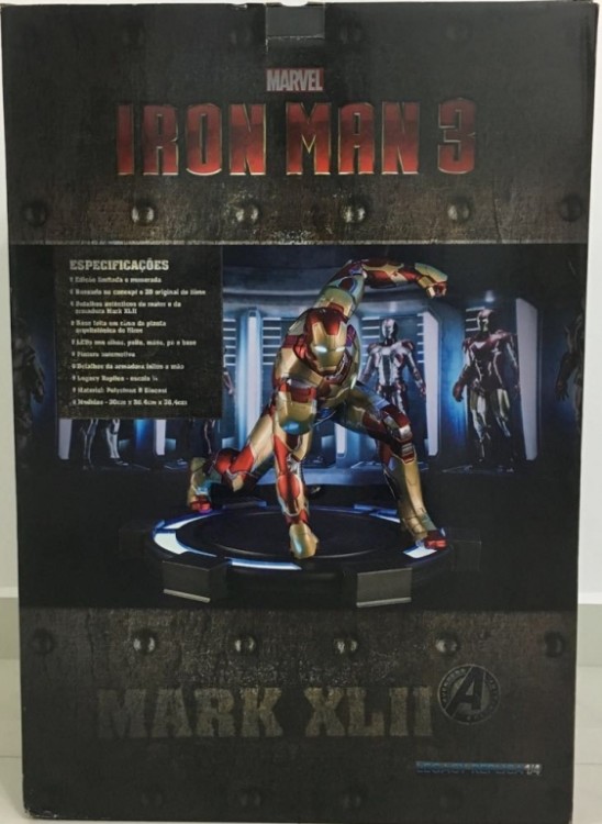 MARVEL IRON MAN 3 MARK XLII 2013 PIZIITOYS 3