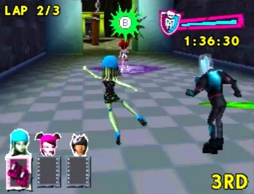 monster high course de rollers incroyablement monstrueuse nintendo ds 1353684447 001