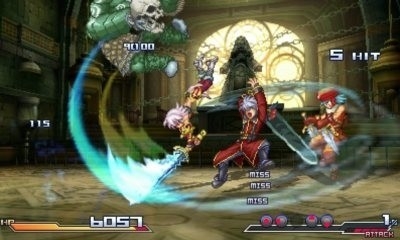 Project X zone screen1