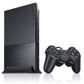 PS2 CONSOLE CHARCOAL BLACK