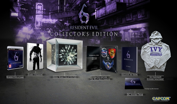 resident evil 6 collector 