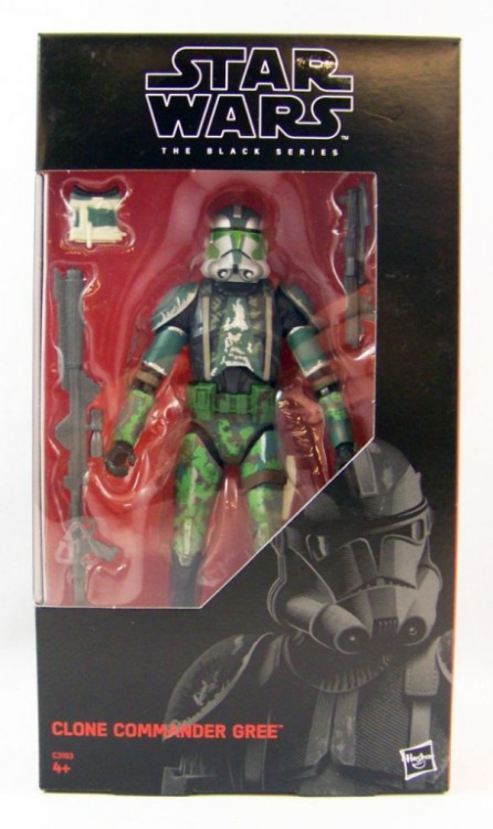 STAR WARS BLACK SERIES CLONE COMMANDER GREE