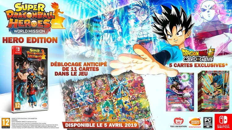 Super Dragon Ball Heroes World Mission hero