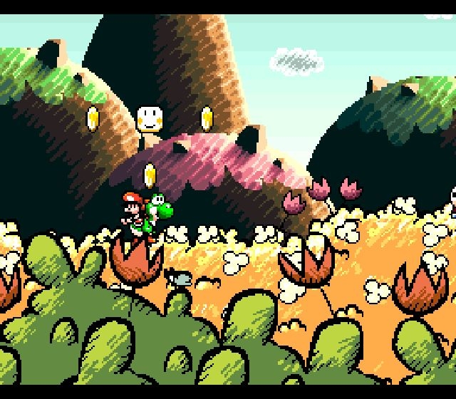 Super Mario World 2 yoshi 2
